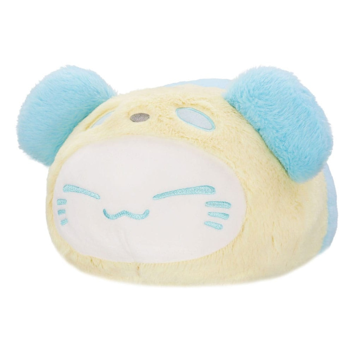 Produktbild Nemuneko Katt Gosedjursfigur Pastel Panda Big Blue 33 cm