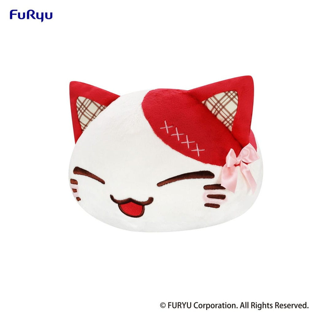 Produktbild Nemuneko Cat Sweet stor plyschfigur röd 35 cm