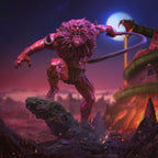 Produktbild Masters of the Universe Art Scale-staty 1/10 Red Beast Man (Exclusive 2024) 23 cm