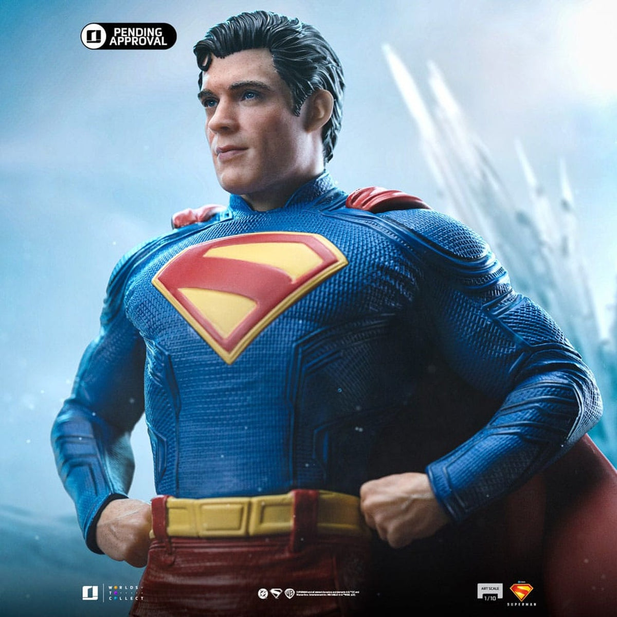 Produktbild Superman Legacy Art Scale-staty 1/10 Superman & Krypto 32 cm