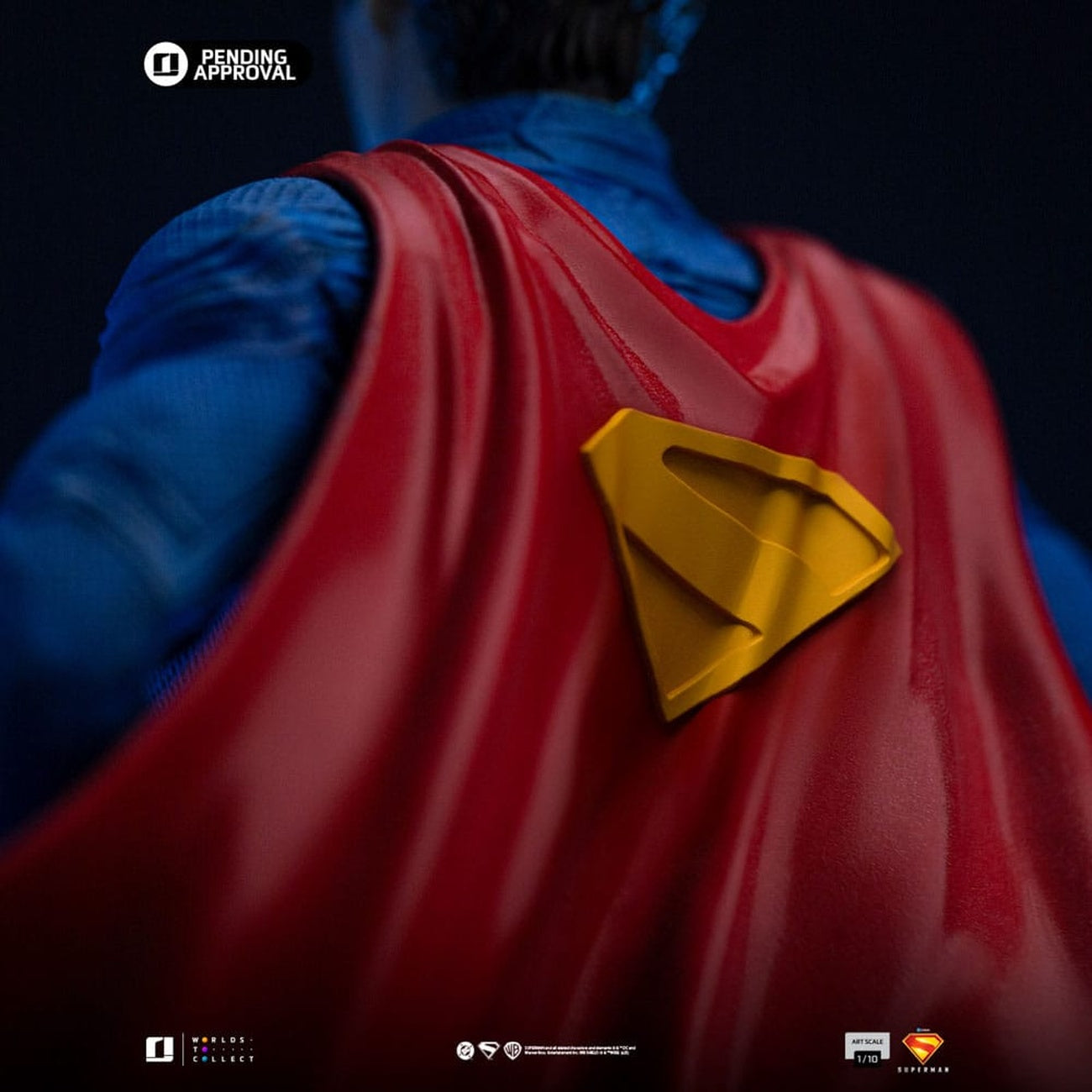 Produktbild Superman Legacy Art Scale-staty 1/10 Superman & Krypto 32 cm
