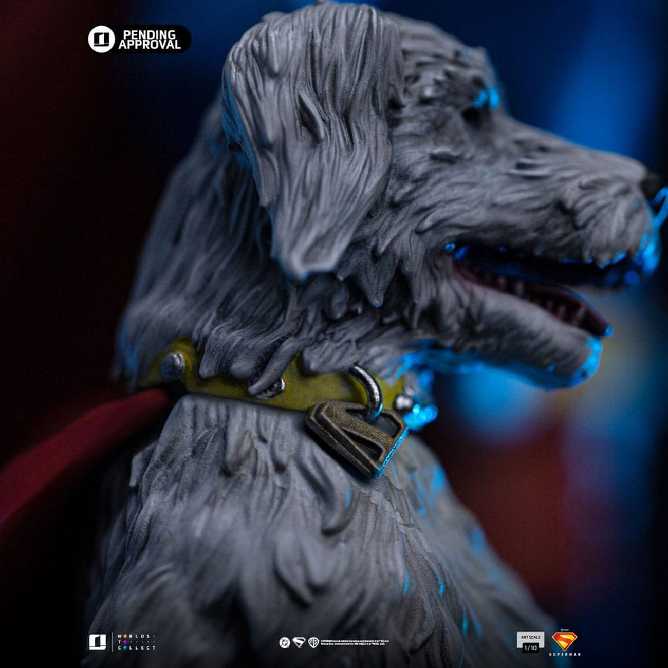Produktbild Superman Legacy Art Scale-staty 1/10 Superman & Krypto 32 cm