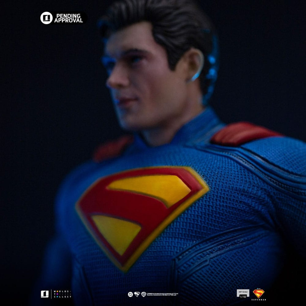 Produktbild Superman Legacy Art Scale-staty 1/10 Superman & Krypto 32 cm
