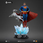 Produktbild Superman Legacy Art Scale-staty 1/10 Superman & Krypto 32 cm