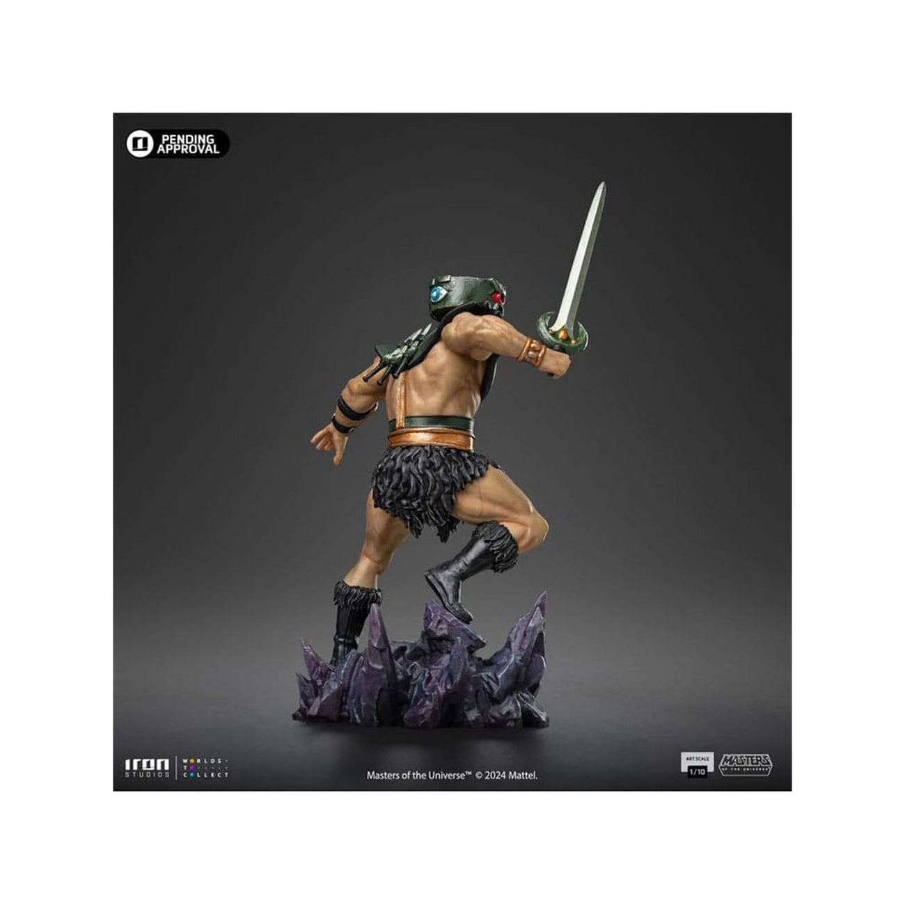 Produktbild Masters of the Universe Art Scale-staty 1/10 Tri-Klops 24 cm