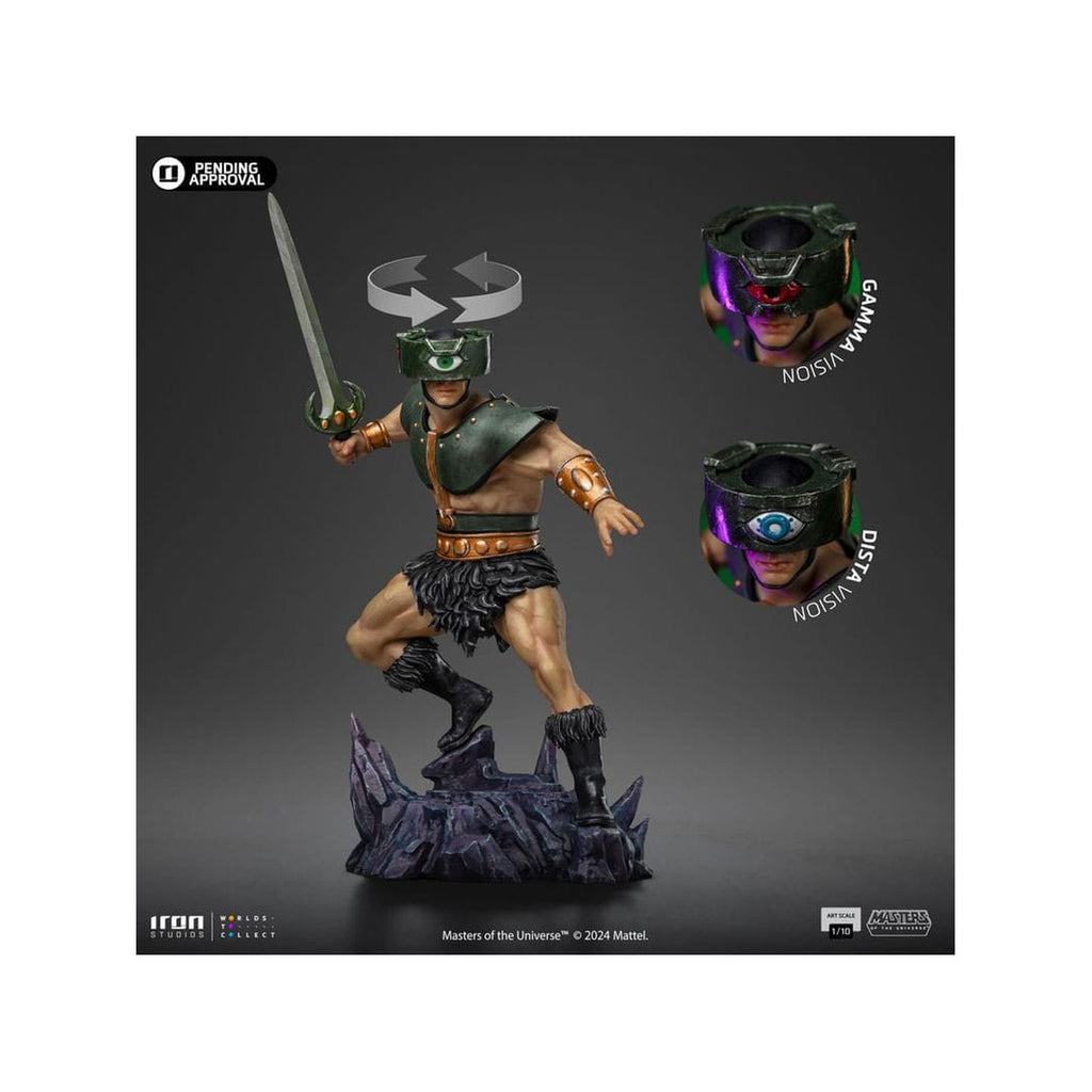 Produktbild Masters of the Universe Art Scale-staty 1/10 Tri-Klops 24 cm