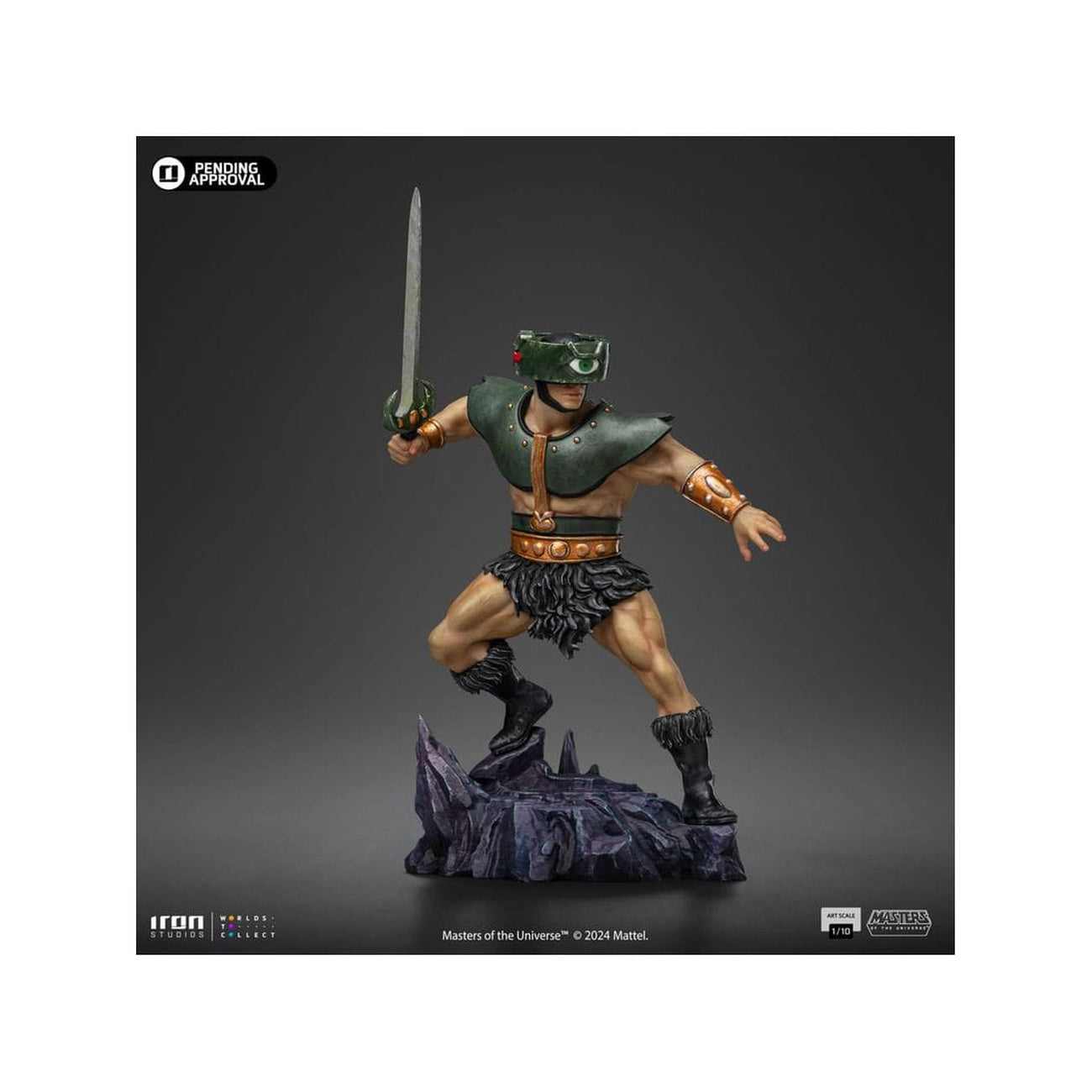 Produktbild Masters of the Universe Art Scale-staty 1/10 Tri-Klops 24 cm