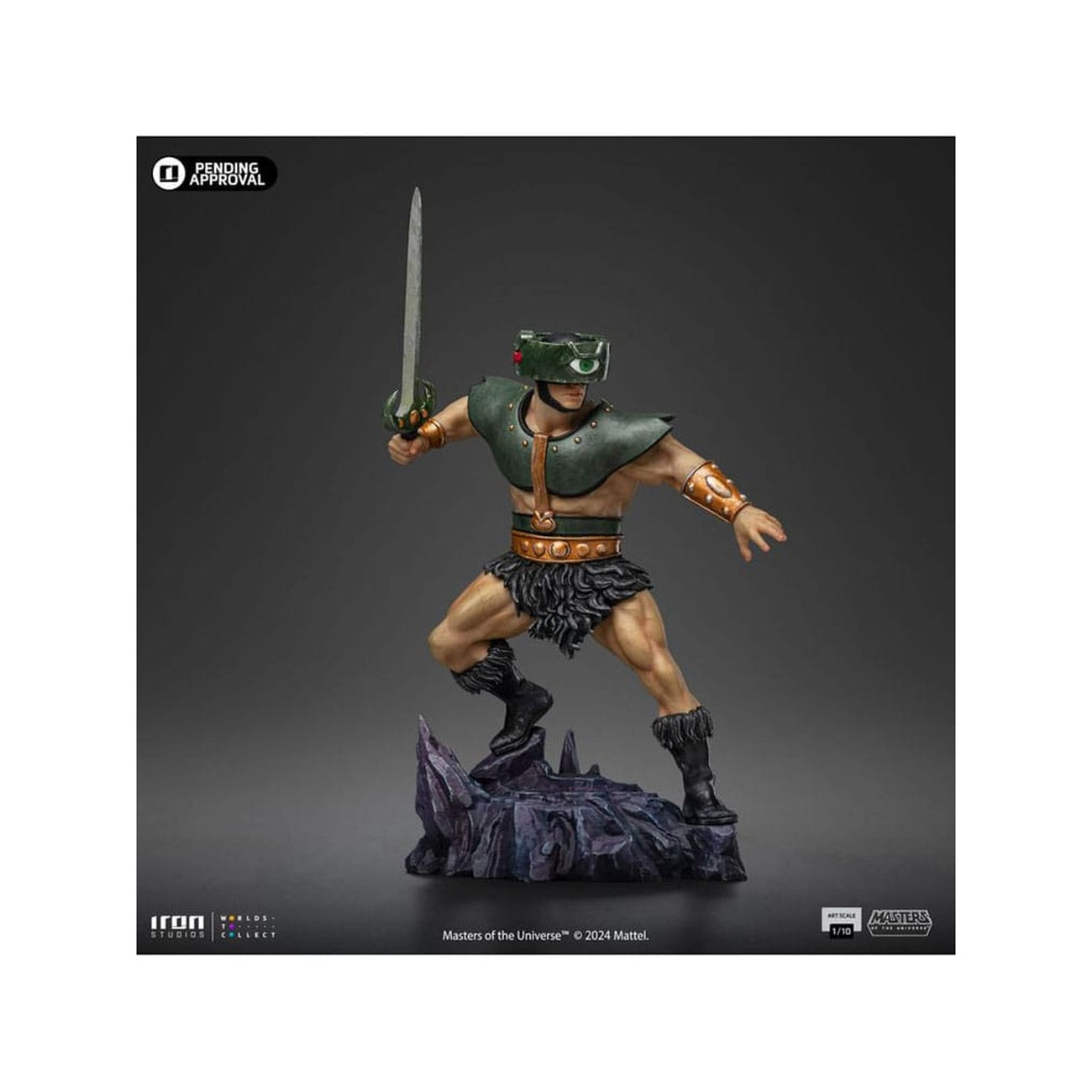 Produktbild Masters of the Universe Art Scale-staty 1/10 Tri-Klops 24 cm
