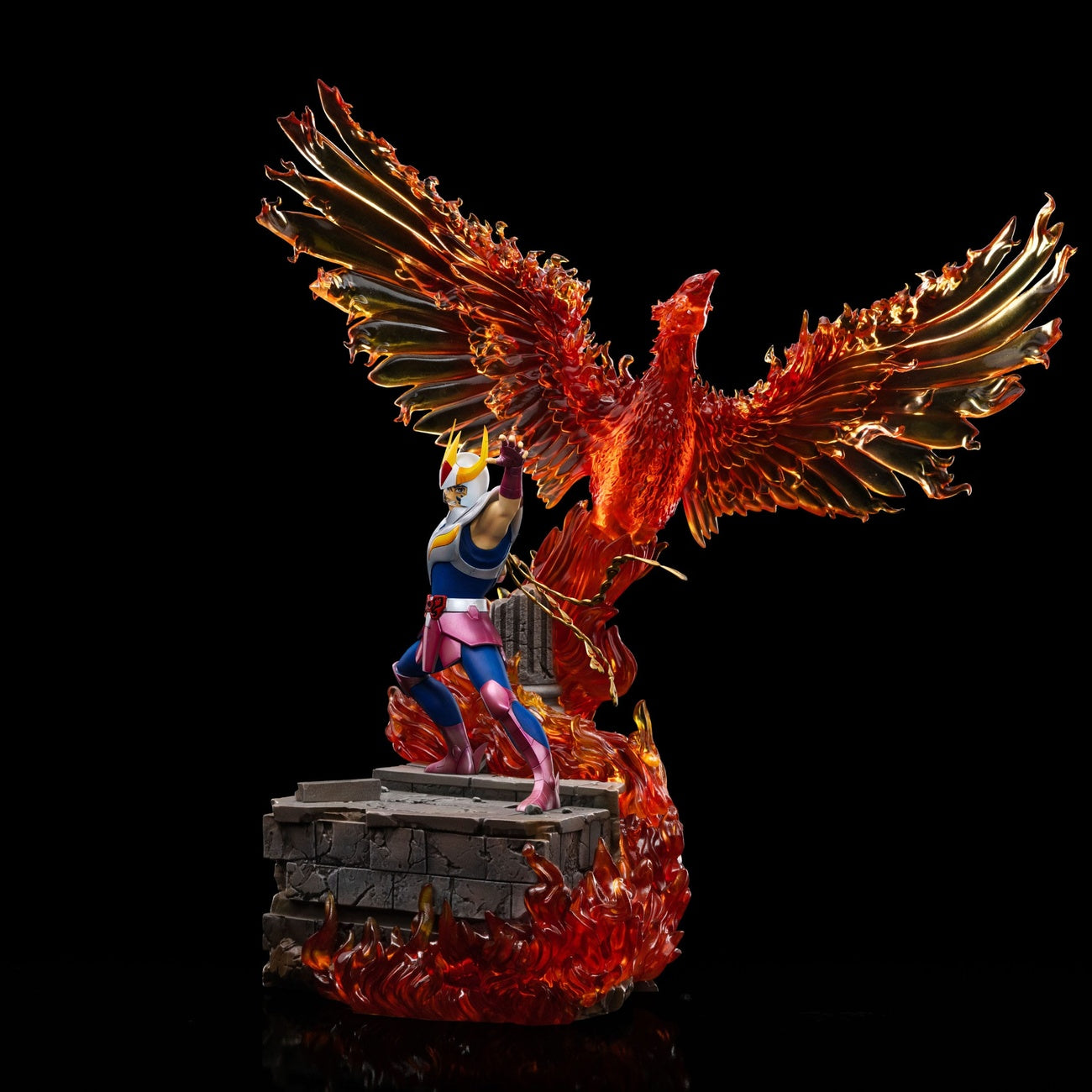 Produktbild Saint Seiya Deluxe Art Scale Staty 1/10 Phoenix Ikki 41 cm