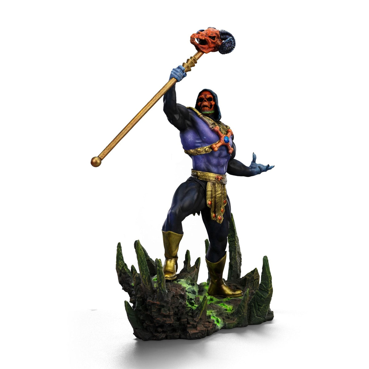 Produktbild Masters of the Universe Art Scale 1/10-staty Skeletor Disco Ver. 28 cm heo exclusive