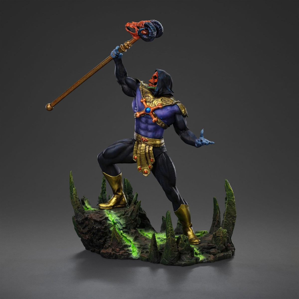 Produktbild Masters of the Universe Art Scale 1/10-staty Skeletor Disco Ver. 28 cm heo exclusive