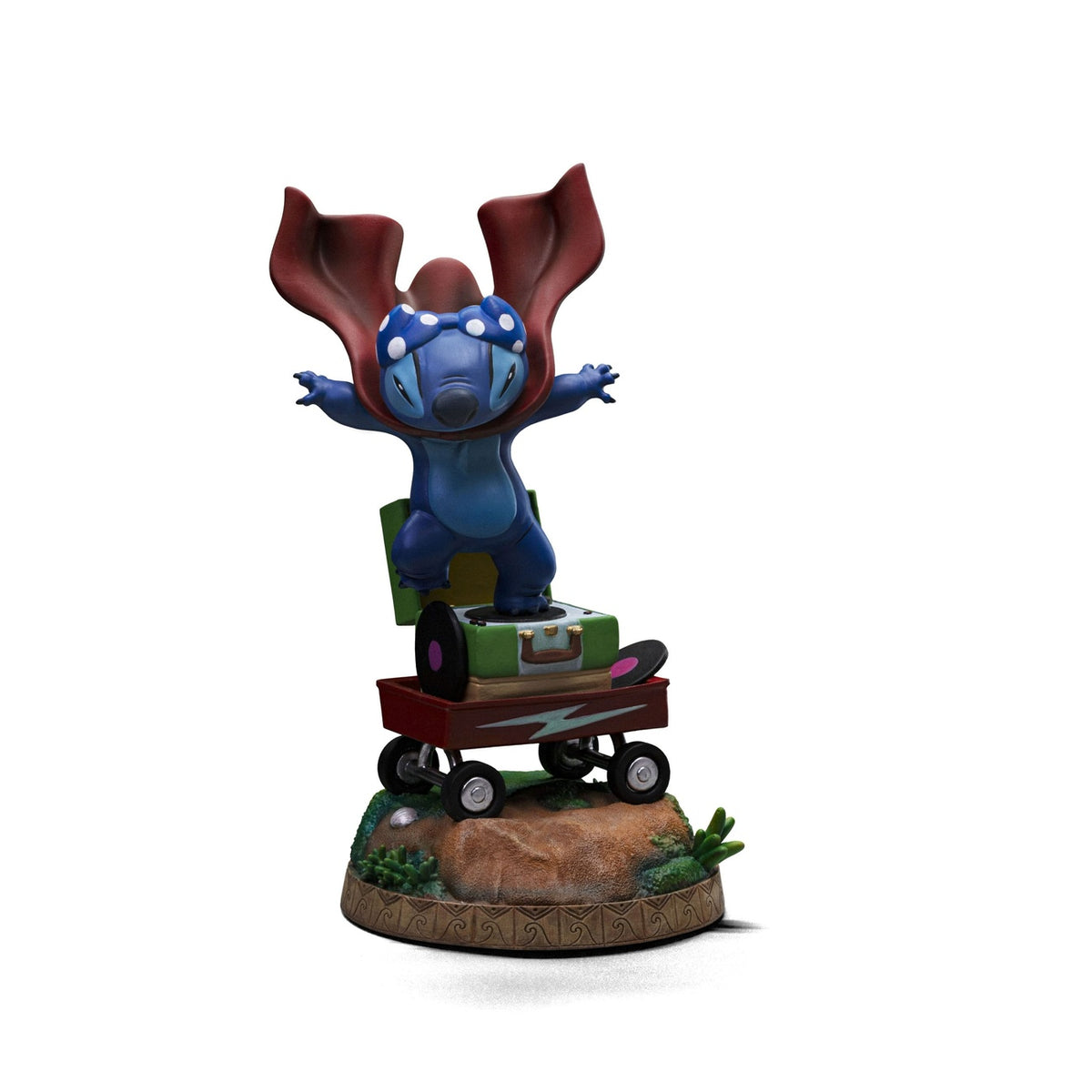 Produktbild Lilo & Stitch Art Scale 1/10-staty Stitch Laundry 19 cm
