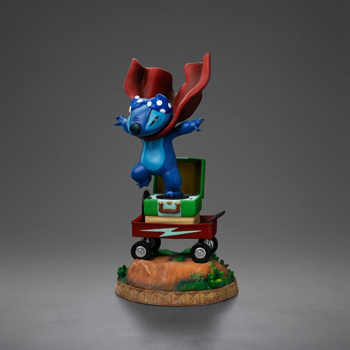 Produktbild Lilo & Stitch Art Scale 1/10-staty Stitch Laundry 19 cm