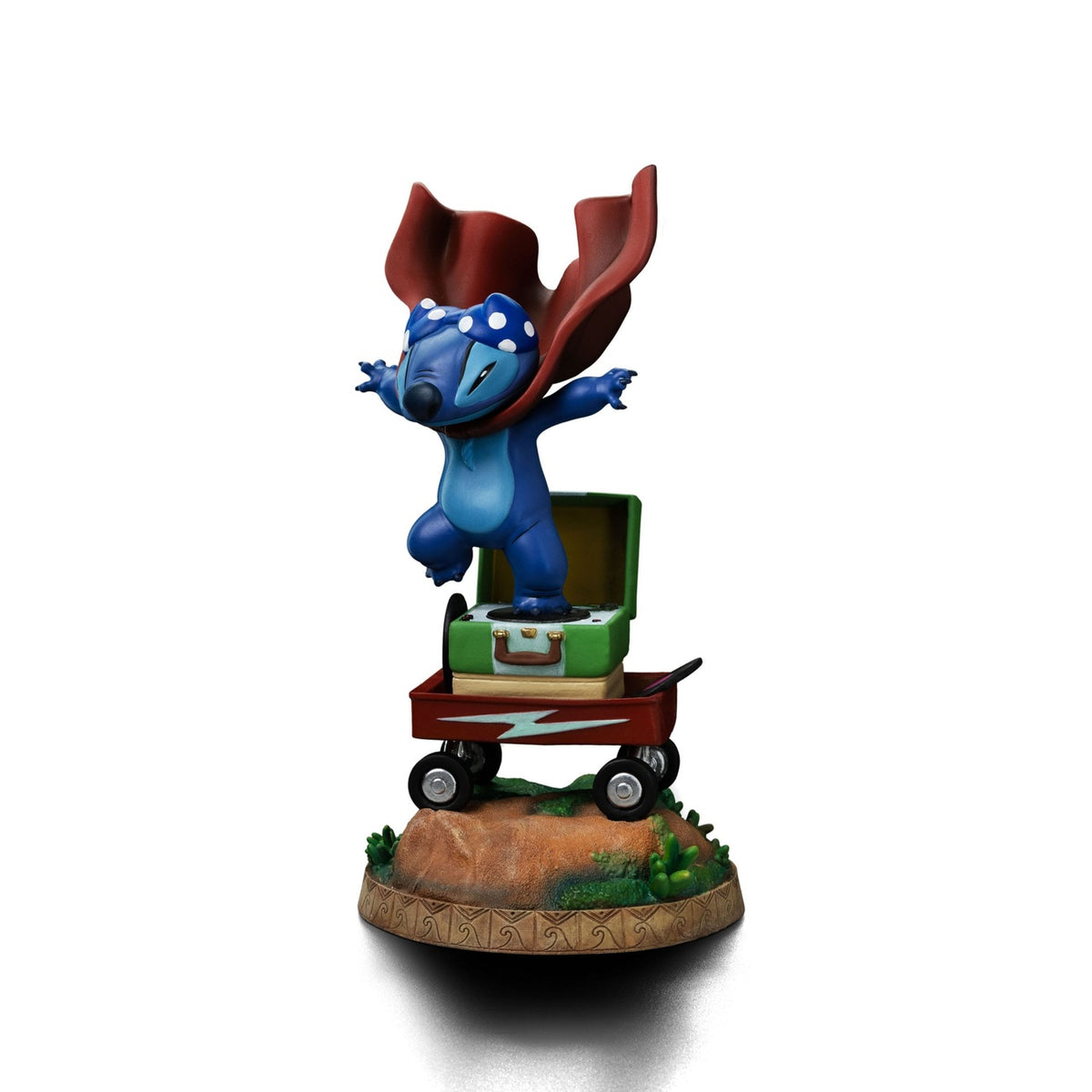 Produktbild Lilo & Stitch Art Scale 1/10-staty Stitch Laundry 19 cm