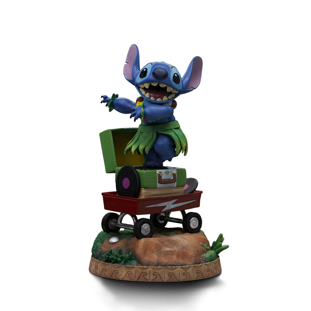 Produktbild Lilo & Stitch Art Scale-staty 1/10 Stitch Hula 17 cm