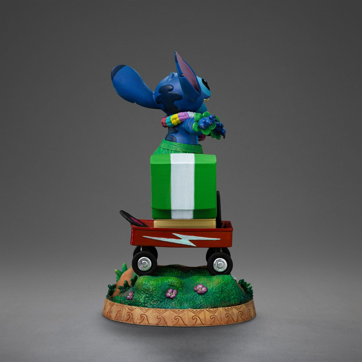 Produktbild Lilo & Stitch Art Scale-staty 1/10 Stitch Hula 17 cm