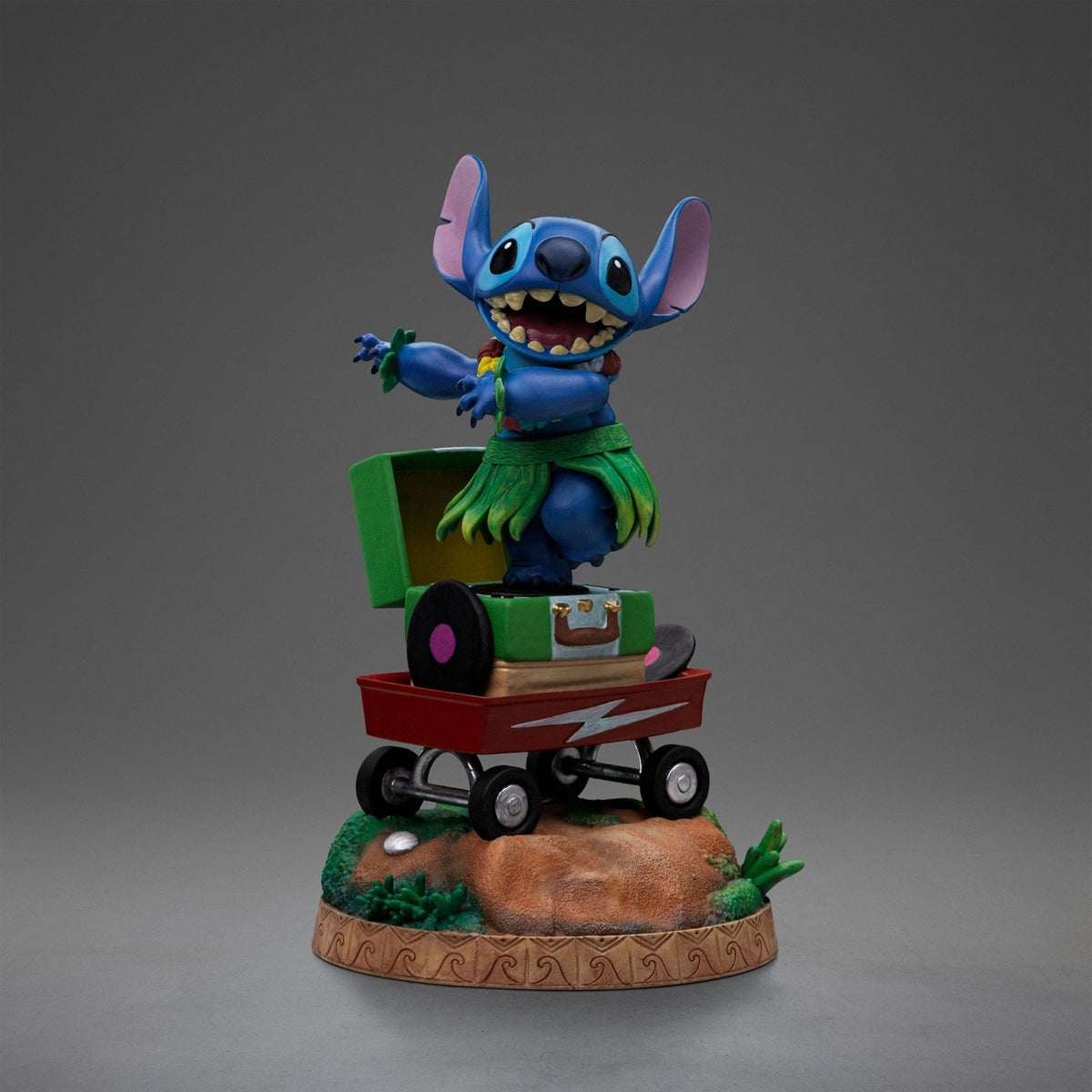 Produktbild Lilo & Stitch Art Scale-staty 1/10 Stitch Hula 17 cm