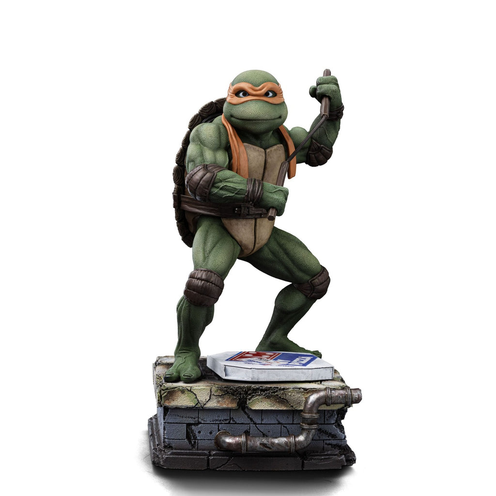 Produktbild Teenage Mutant Ninja Turtles Art Scale Staty 1/10 Michelangelo 19 cm