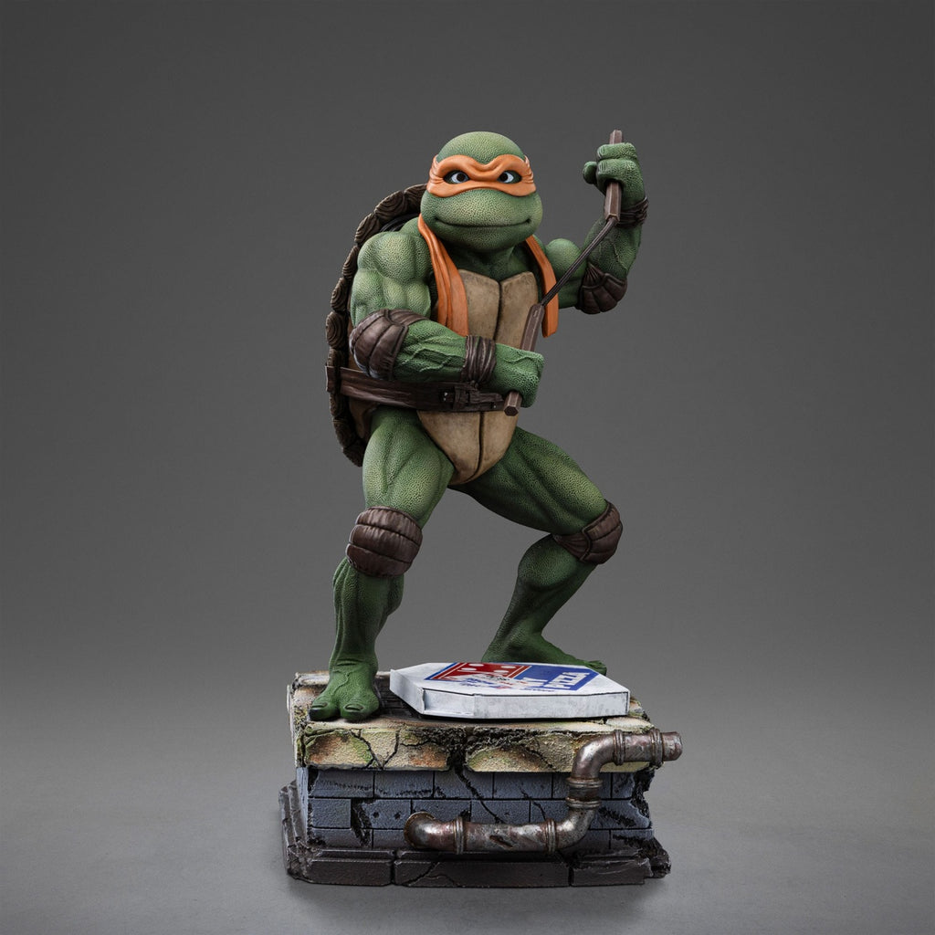 Produktbild Teenage Mutant Ninja Turtles Art Scale Staty 1/10 Michelangelo 19 cm
