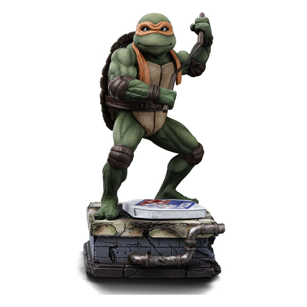 Produktbild Teenage Mutant Ninja Turtles Art Scale Staty 1/10 Michelangelo 19 cm