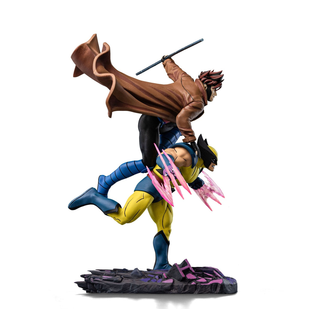 Produktbild Marvel Deluxe Art Scale-staty 1/10 X-Men97 Gambit & Wolverine 29 cm
