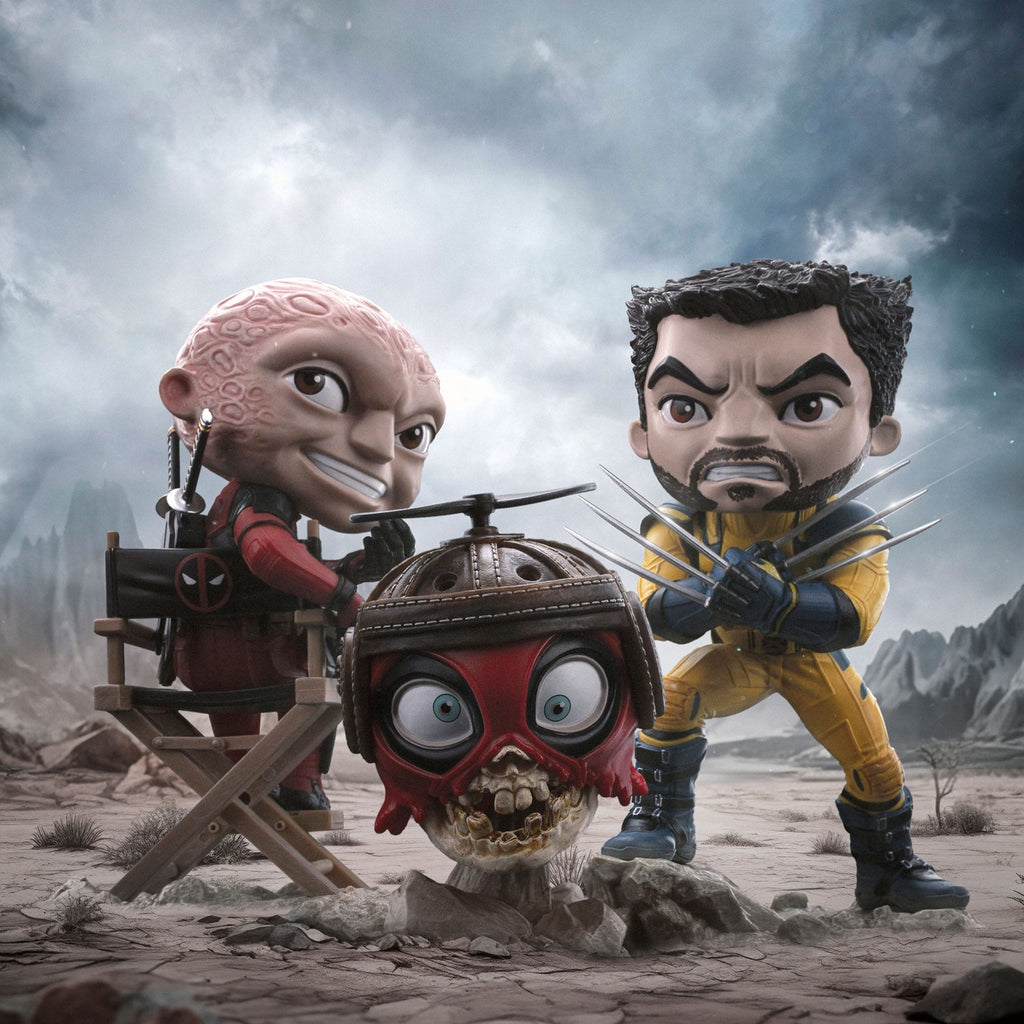 Produktbild Deadpool & Wolverine Mini Co. PVC-figur Wolverine Unmasked 14 cm
