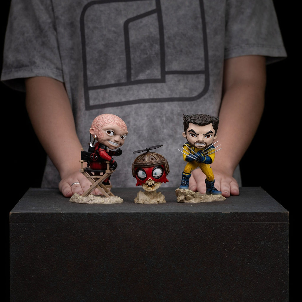 Produktbild Deadpool & Wolverine Mini Co. PVC-figur Wolverine Unmasked 14 cm