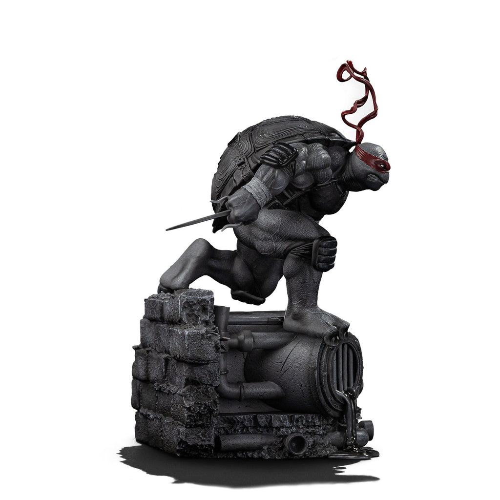Produktbild Teenage Mutant Ninja Turtles Art Scale-staty 1/10 Raphael Svartvit Variant 26 cm heo exclusive
