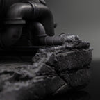 Produktbild Teenage Mutant Ninja Turtles Art Scale-staty 1/10 Leonardo Black and White Variant 26 cm heo exclusive