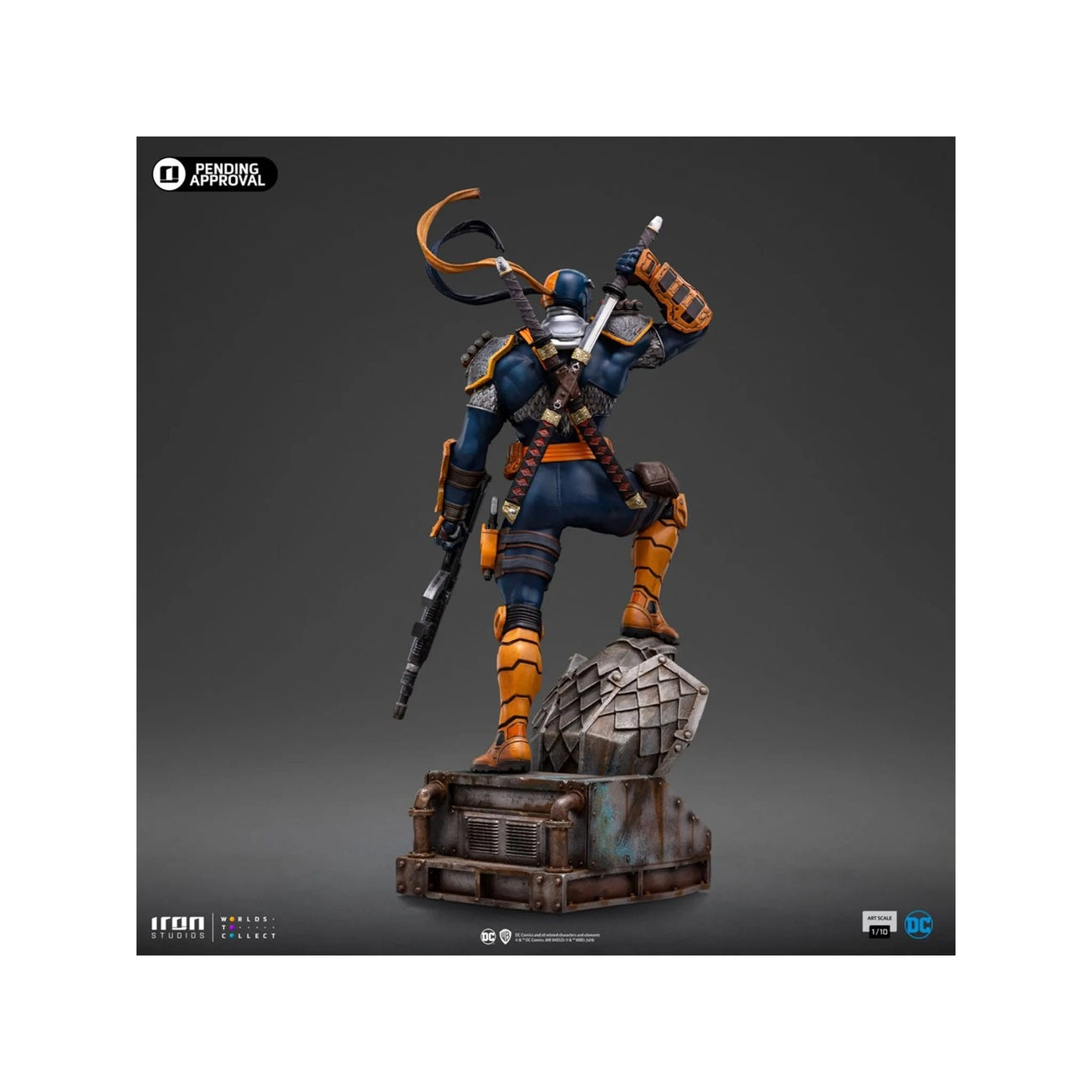 Produktbild DC Comics Series nr 9 1/10-skala staty Deathstroke 26 cm