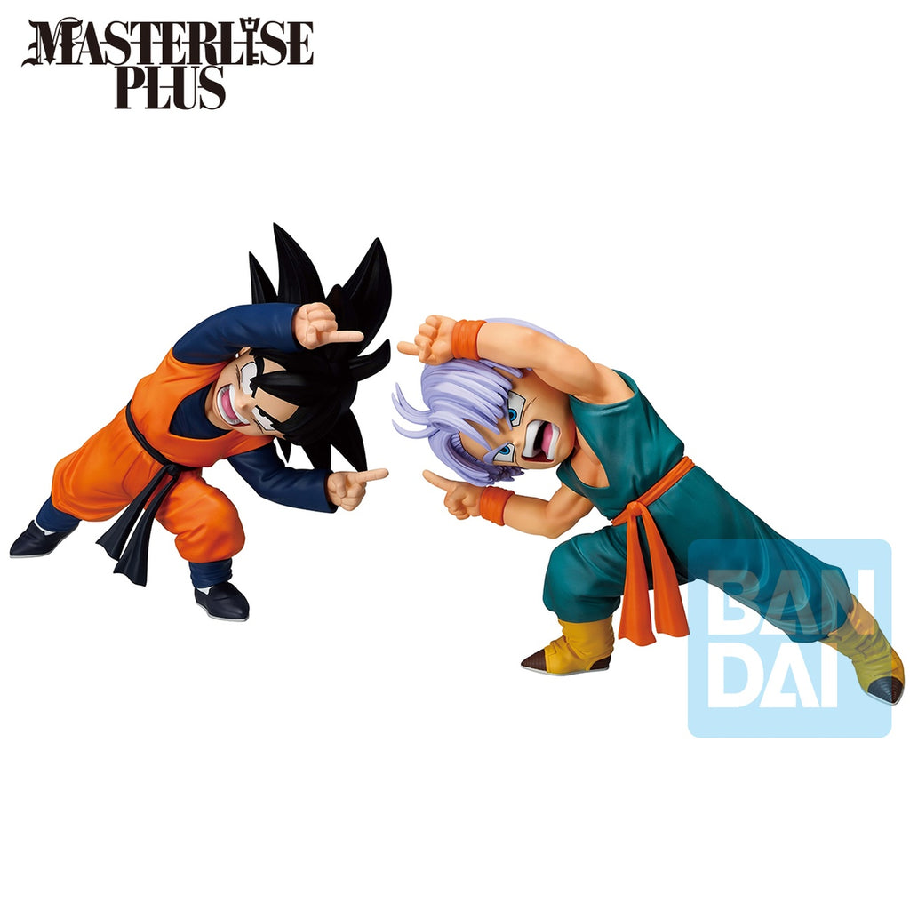 Produktbild Dragon Ball Z – Son Goten och Trunks Battle of the Super Saiyan Ichibansho figursset