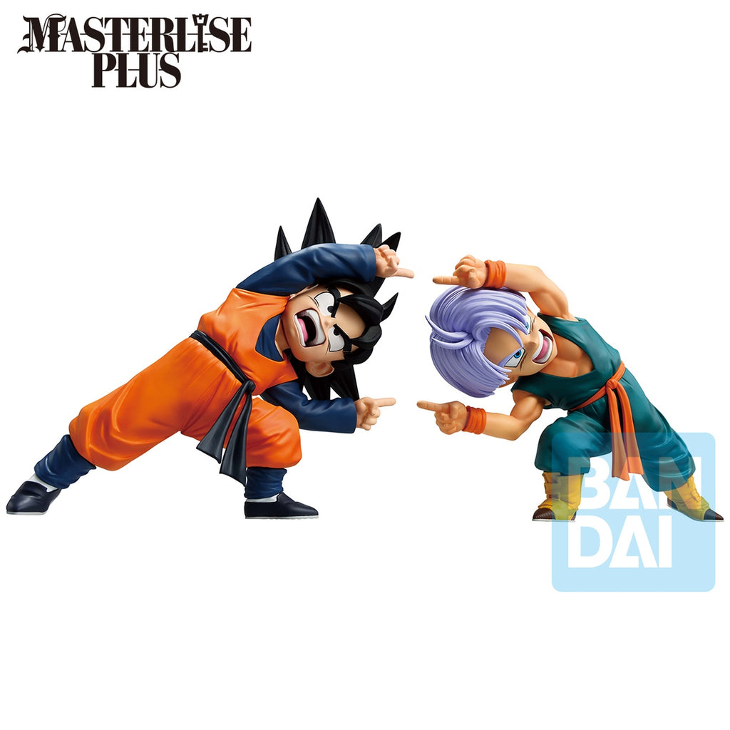 Produktbild Dragon Ball Z – Son Goten och Trunks Battle of the Super Saiyan Ichibansho figursset