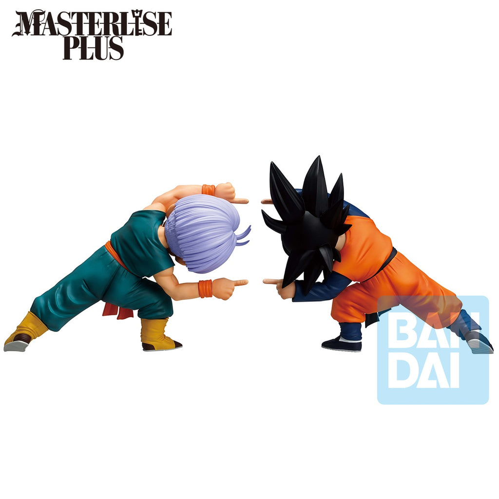 Produktbild Dragon Ball Z – Son Goten och Trunks Battle of the Super Saiyan Ichibansho figursset
