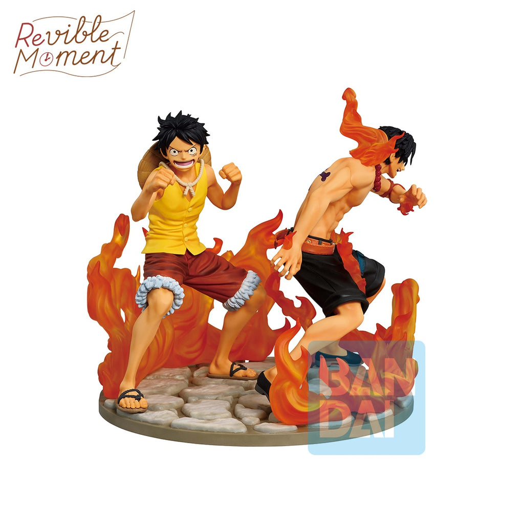 Produktbild One Piece - Ace och Luffy Dramatic Memories Ichibansho Figur