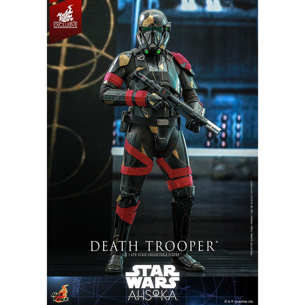 Produktbild Star Wars: Ahsoka Television Masterpiece 1/6 Death Trooper actionfigur Hot Toys Exclusive 31 cm