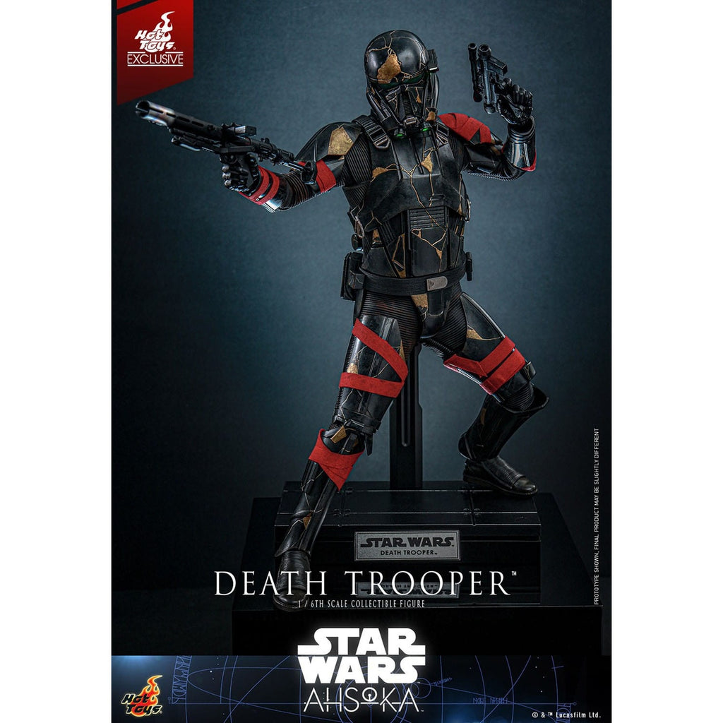 Produktbild Star Wars: Ahsoka Television Masterpiece 1/6 Death Trooper actionfigur Hot Toys Exclusive 31 cm