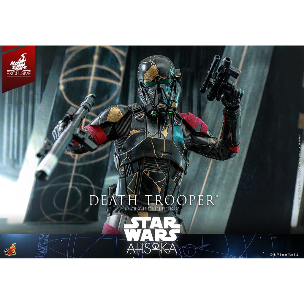 Produktbild Star Wars: Ahsoka Television Masterpiece 1/6 Death Trooper actionfigur Hot Toys Exclusive 31 cm