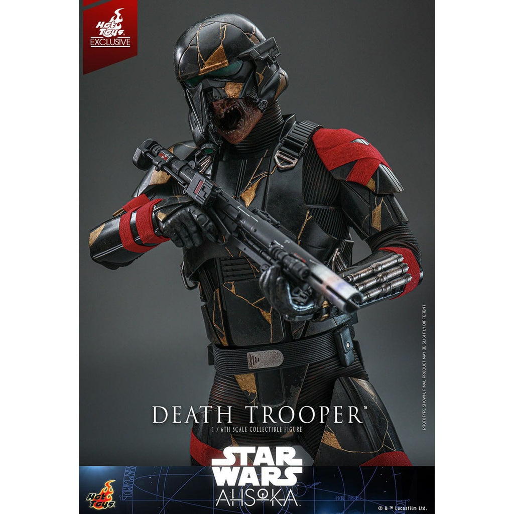 Produktbild Star Wars: Ahsoka Television Masterpiece 1/6 Death Trooper actionfigur Hot Toys Exclusive 31 cm