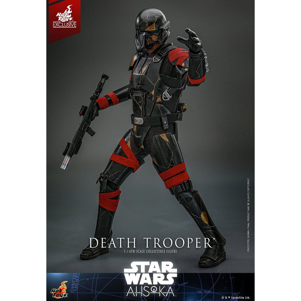 Produktbild Star Wars: Ahsoka Television Masterpiece 1/6 Death Trooper actionfigur Hot Toys Exclusive 31 cm