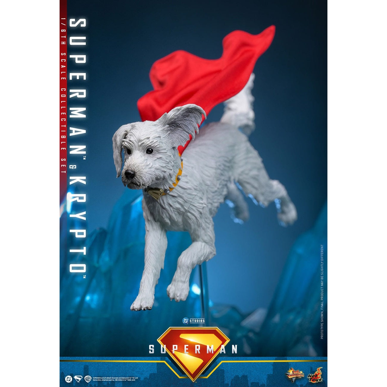 Produktbild Superman (2025) Movie Masterpiece actionfigur 1/6 Superman & Krypto 33 cm