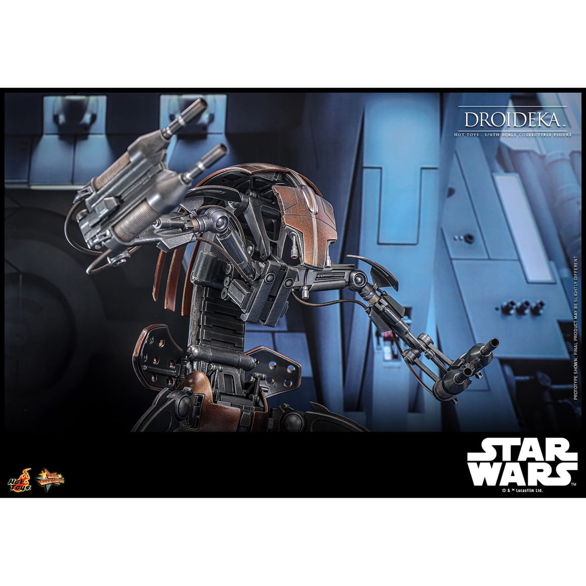 Produktbild Star Wars Episod I Movie Masterpiece Actionfigur 1/6 Droideka 27 cm