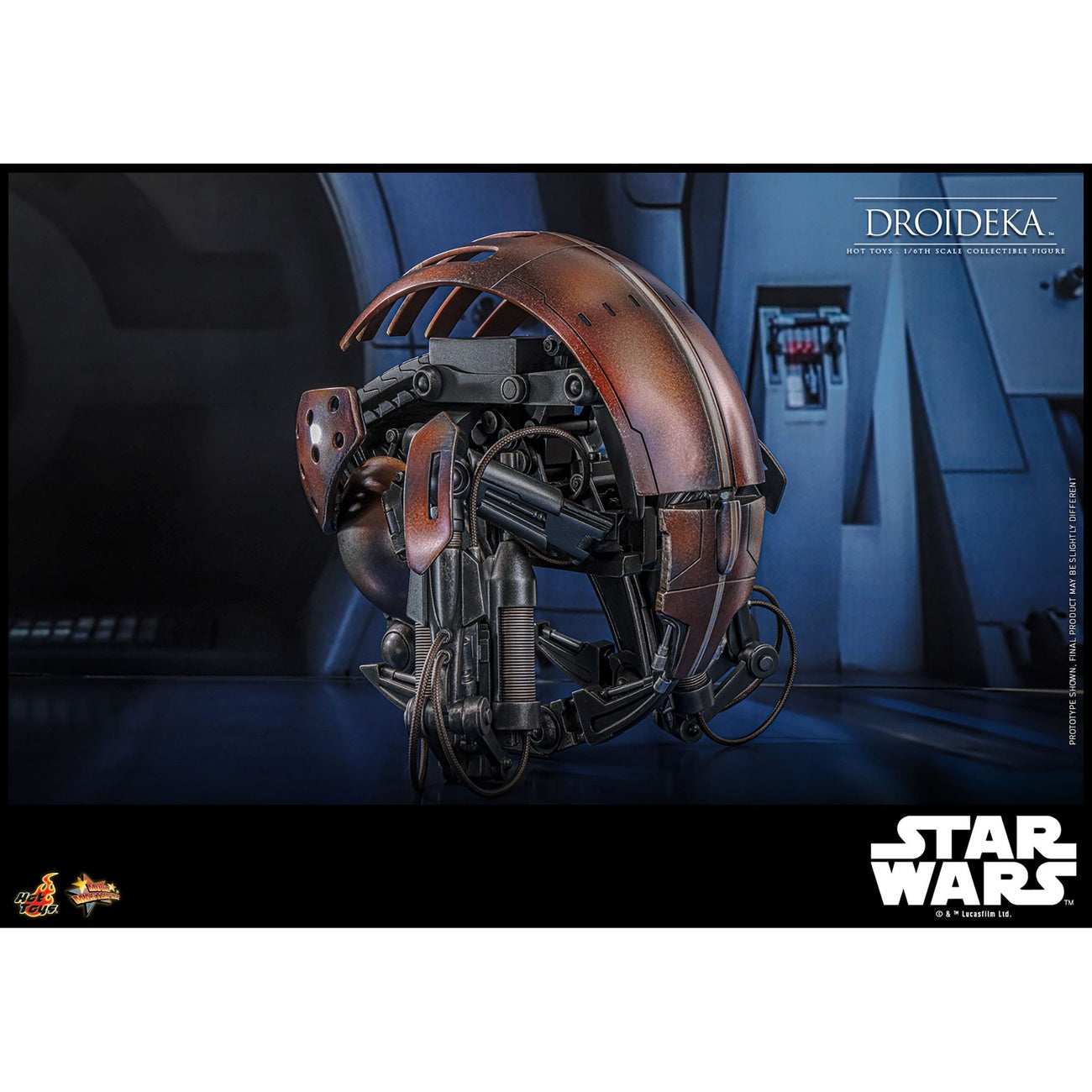 Produktbild Star Wars Episod I Movie Masterpiece Actionfigur 1/6 Droideka 27 cm