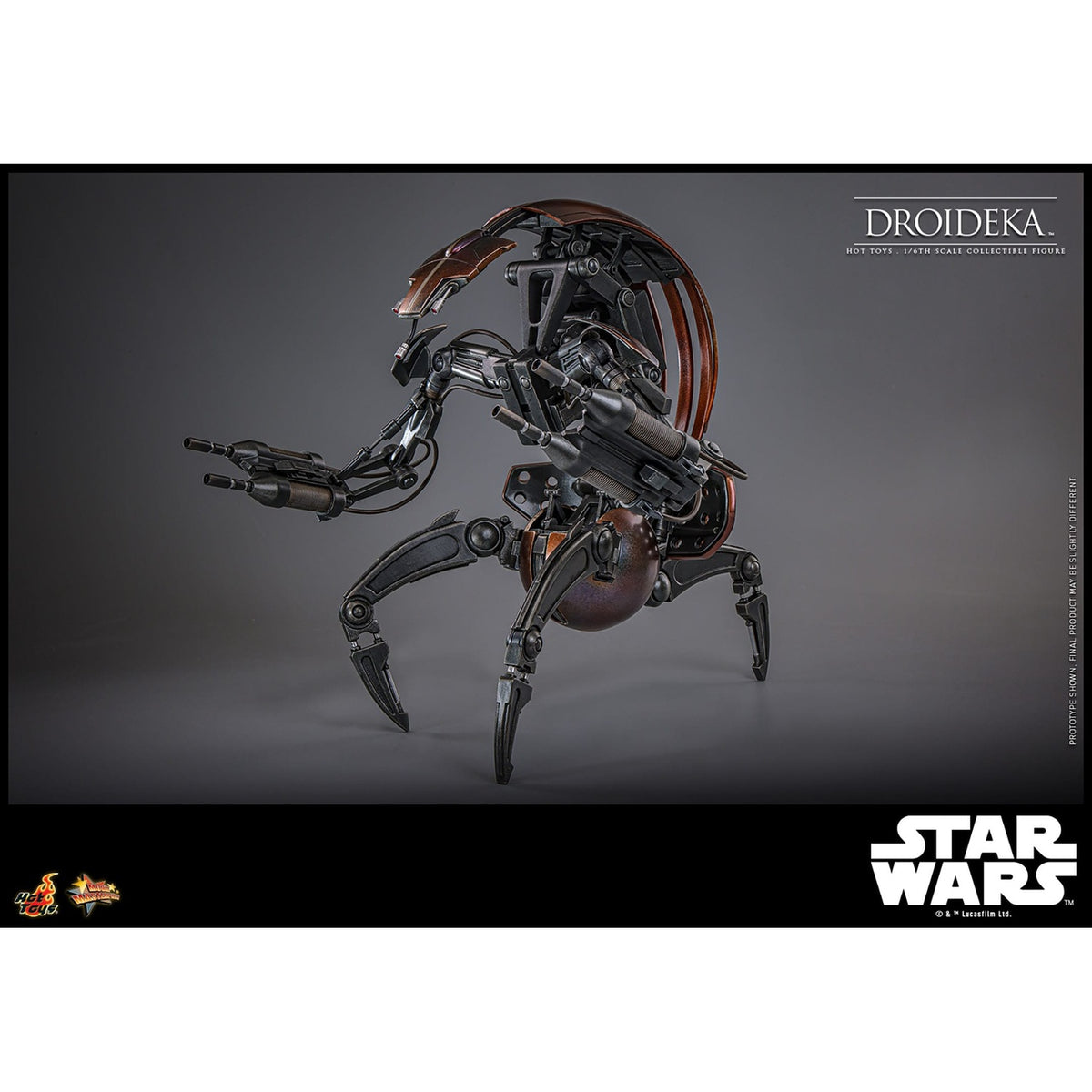 Produktbild Star Wars Episod I Movie Masterpiece Actionfigur 1/6 Droideka 27 cm