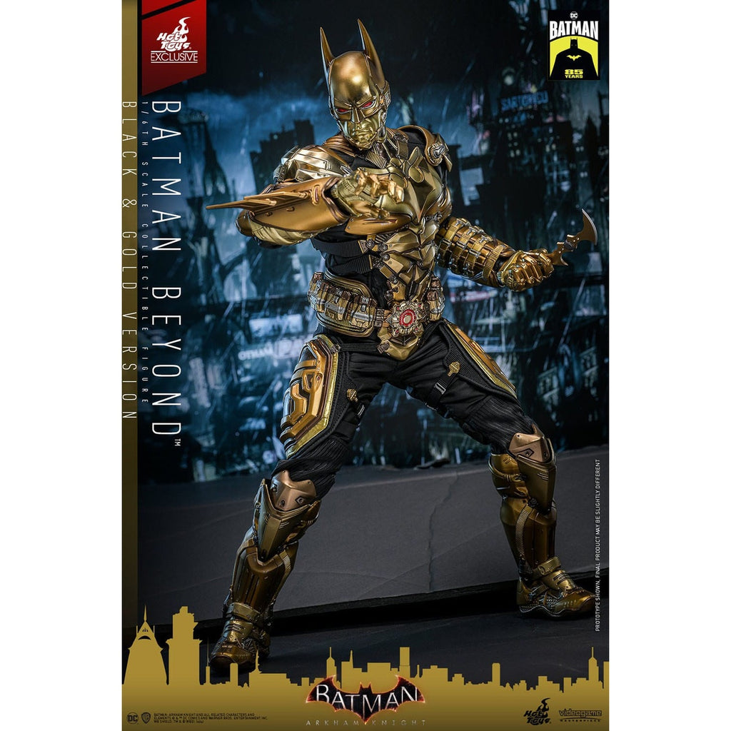 Produktbild Batman: Arkham Knight Video Game Masterpiece actionfigur 1/6 Batman Beyond (Black & Gold Version) 32 cm