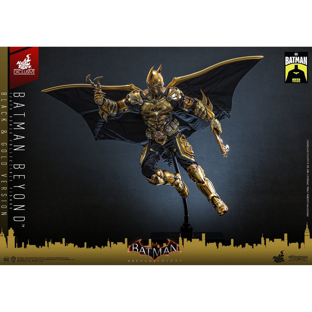 Produktbild Batman: Arkham Knight Video Game Masterpiece actionfigur 1/6 Batman Beyond (Black & Gold Version) 32 cm