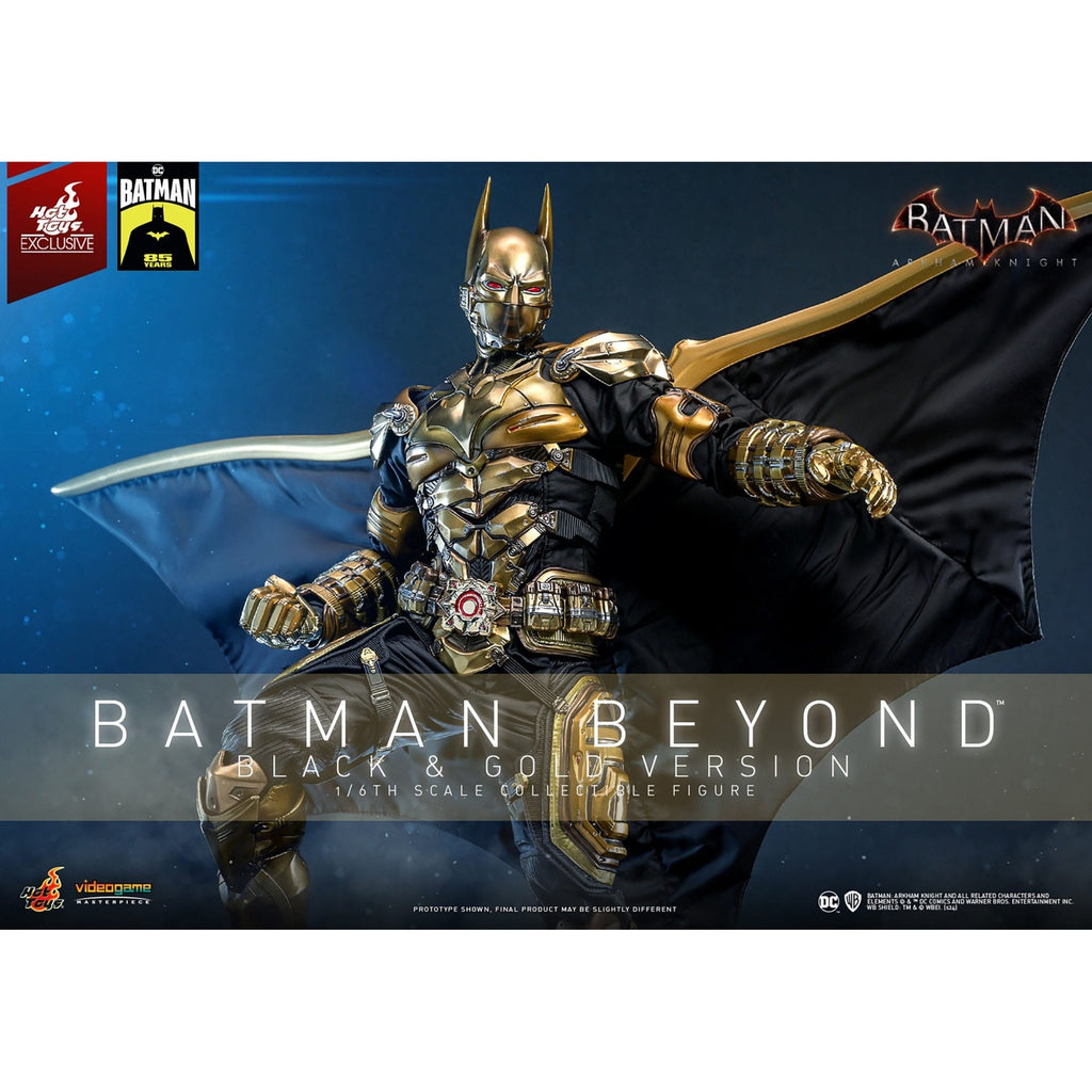 Produktbild Batman: Arkham Knight Video Game Masterpiece actionfigur 1/6 Batman Beyond (Black & Gold Version) 32 cm