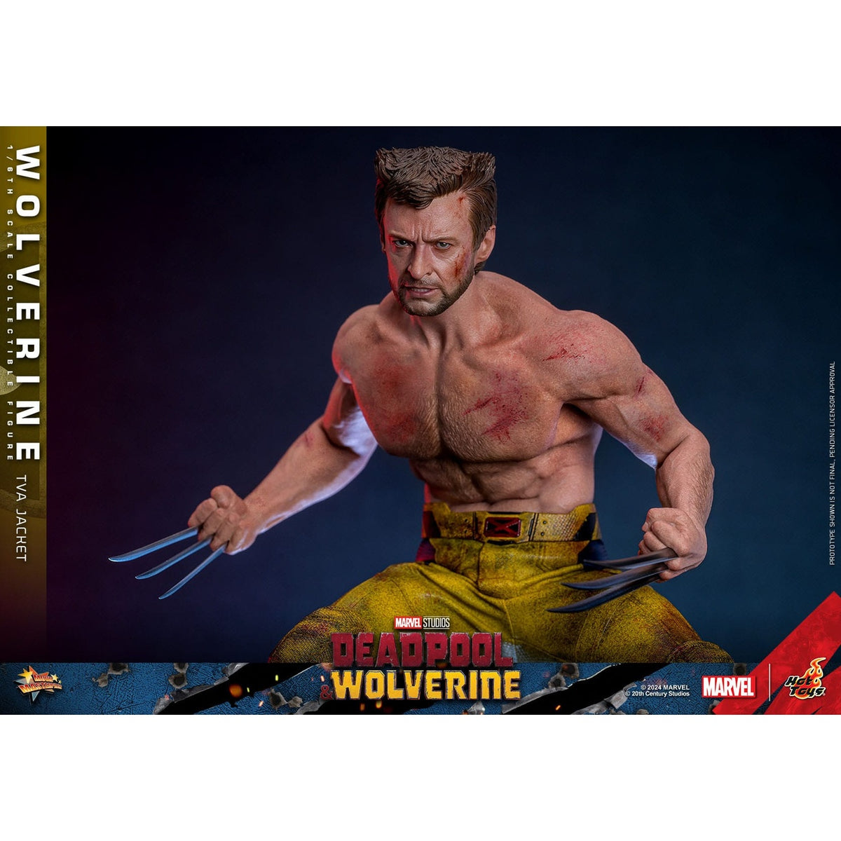 Produktbild Deadpool & Wolverine Movie Masterpiece actionfigur 1/6 Wolverine (TVA Jacket Version) 31 cm