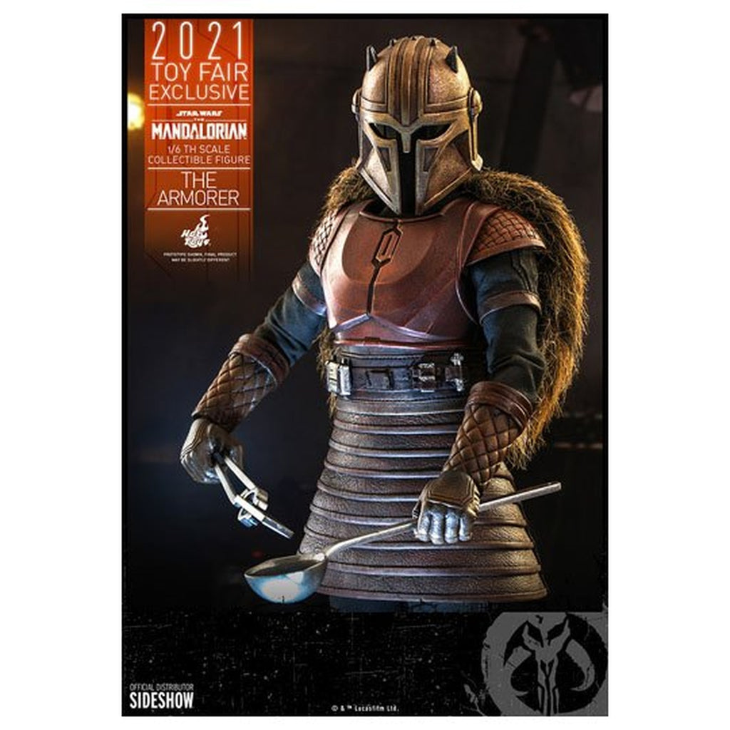 Product image Star Wars The Mandalorian Action Figure 1/6 The Armorer 2021 Toy Fair Exclusive 29 cm