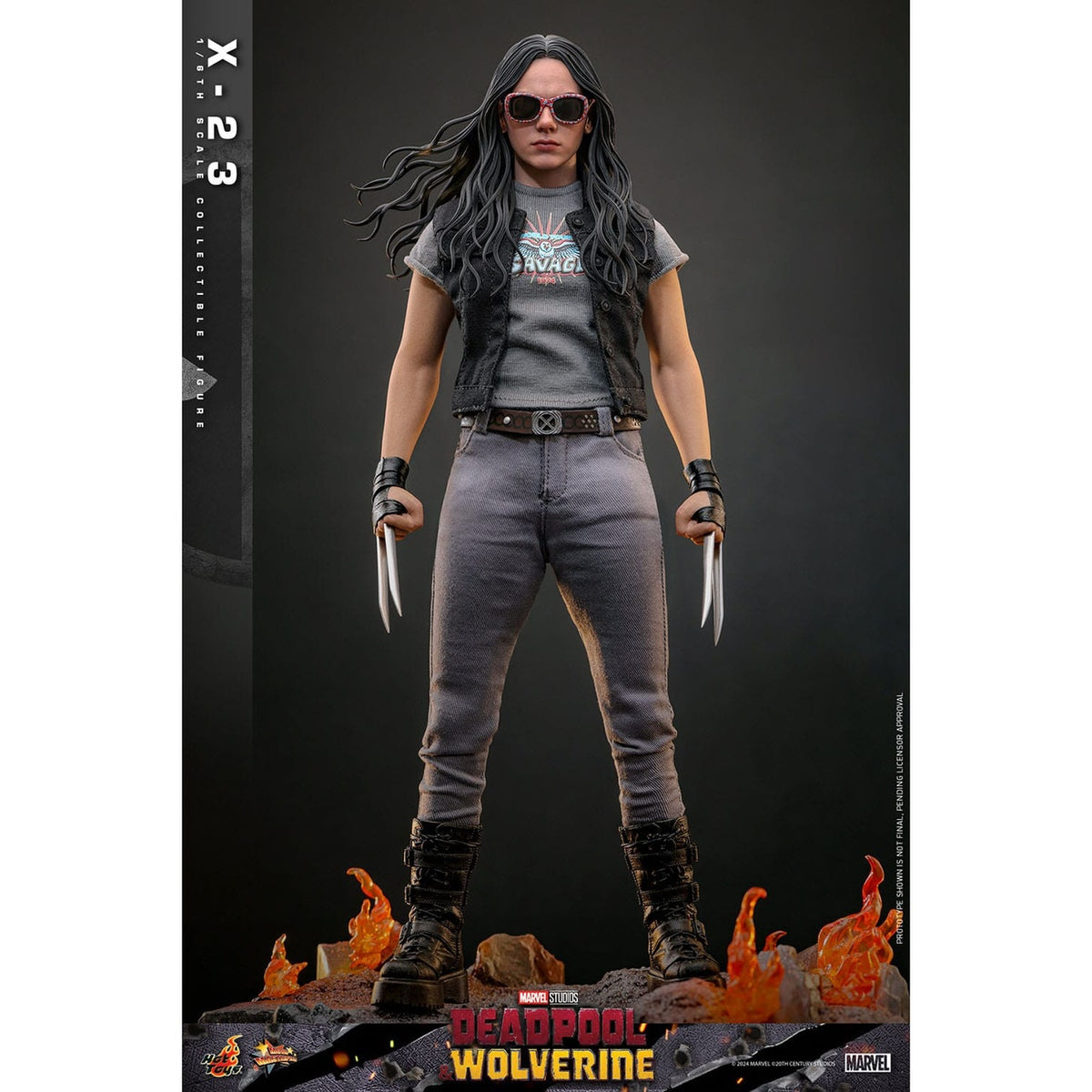 Product image Deadpool & Wolverine Movie Masterpiece Action Figure 1/6 X-23 27 cm