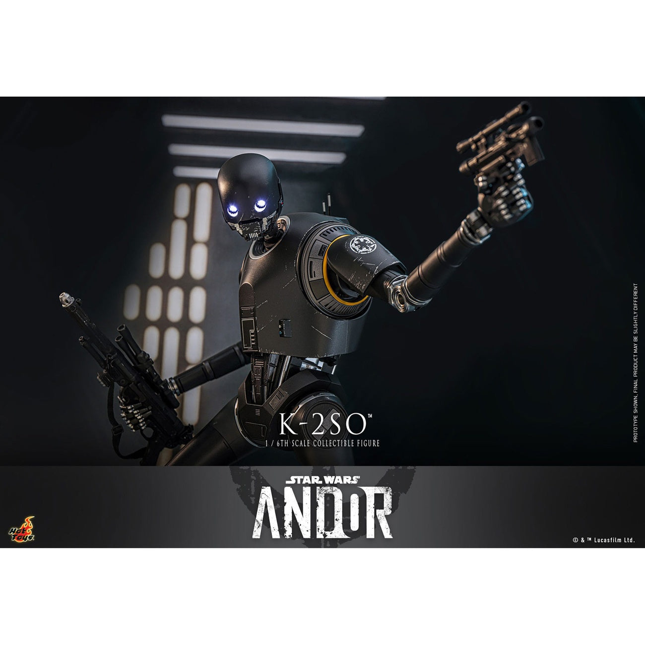Produktbild Star Wars: Andor Actionfigur 1/6 K-2SO 36 cm